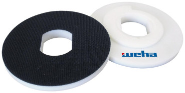 Aufnahmeteller 150 SF Plastik Klett