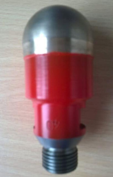 CNC-Halbkugelfräser Ø40mm R20 K2